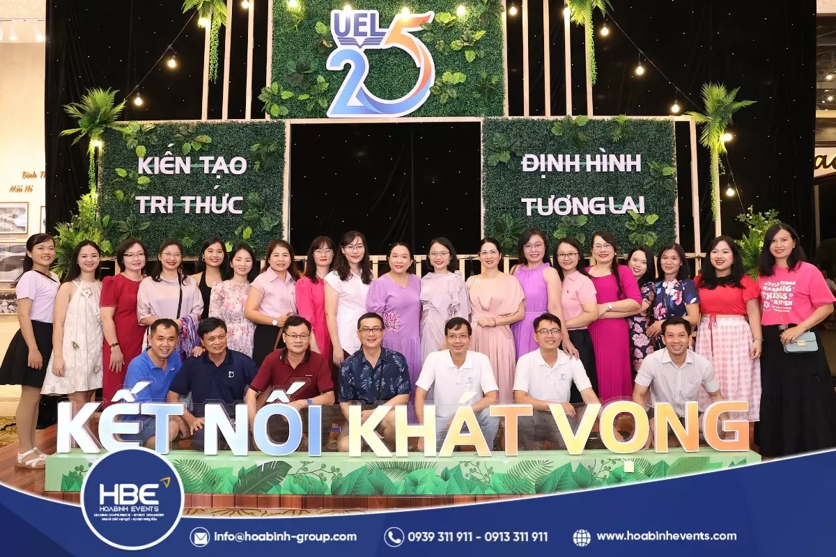 SỰ KIỆN MICE UEL 25 NĂM KẾT NỐI - KHÁT VỌNG