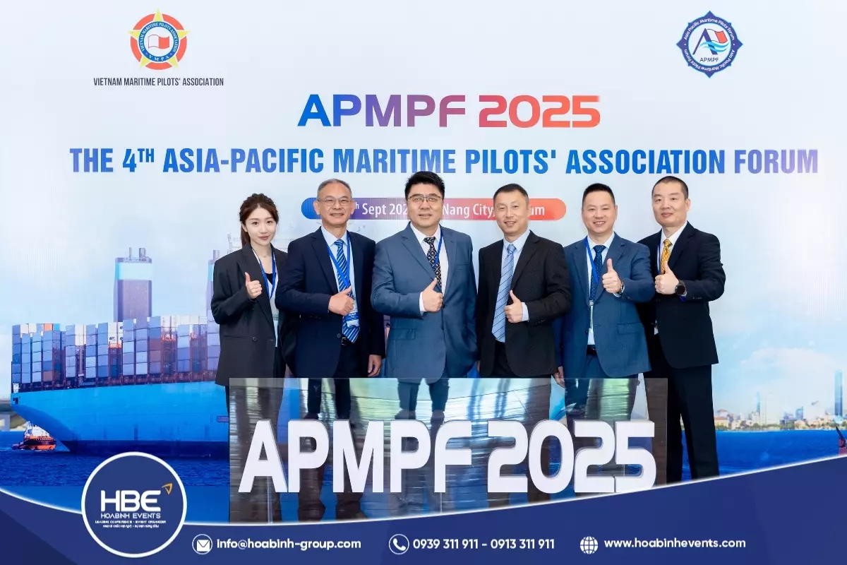 DIỄN ĐÀN HIỆP HỘI HOA TIÊU HÀNG HẢI CHÂU Á - THÁI BÌNH DƯƠNG LẦN THỨ 4 NĂM 2025