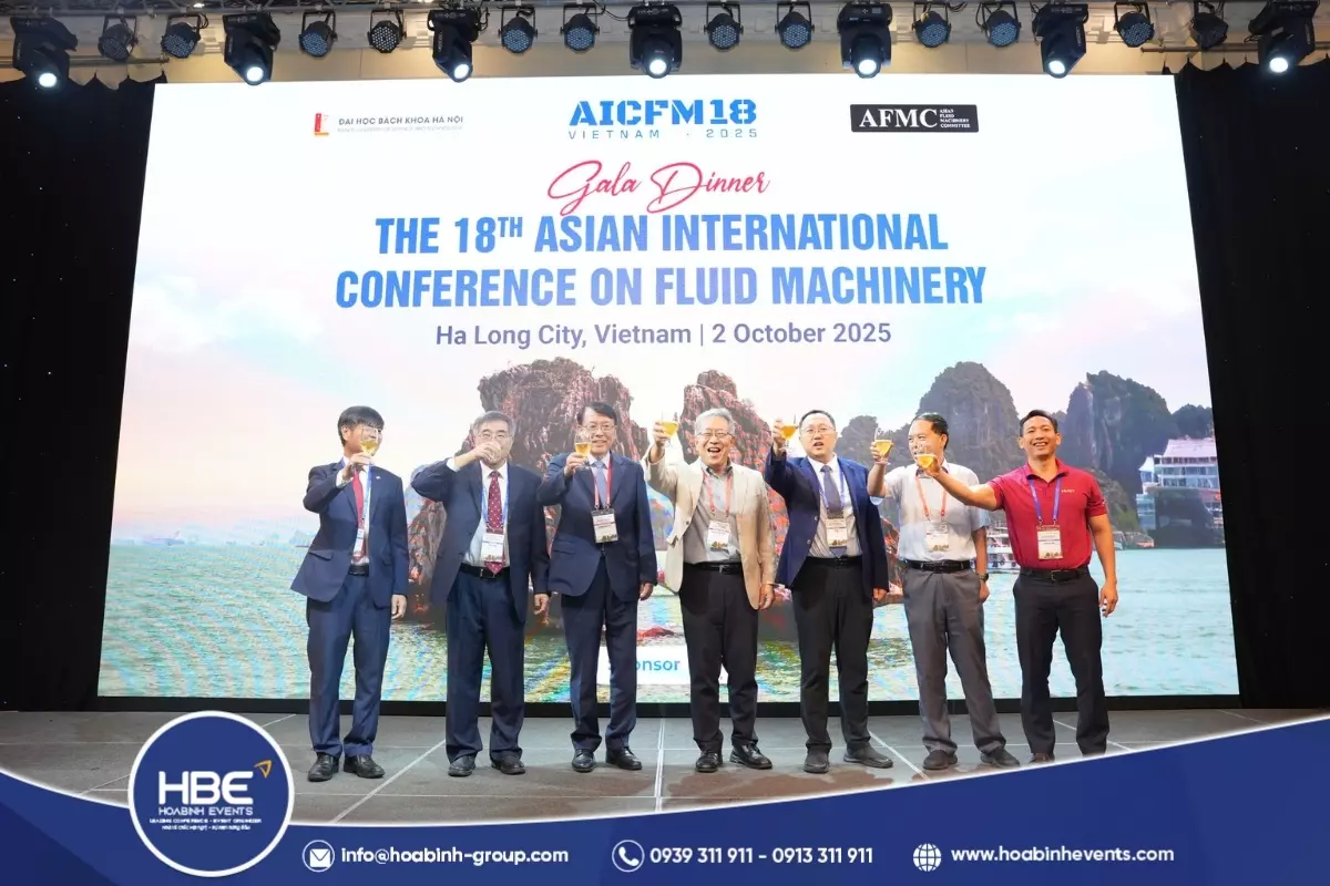 KHAI MẠC HỘI NGHỊ KHOA HỌC QUỐC TẾ CHÂU Á VỀ MÁY THUỶ KHÍ - AICFM18