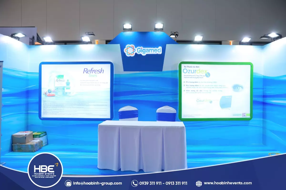 mẫu backdrop gian hàng hội chợ ấn tượng, thu hút mẫu backdrop gian hàng hội chợ ấn tượng, thu hút