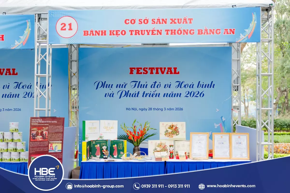 mẫu backdrop gian hàng hội chợ ấn tượng, thu hút mẫu backdrop gian hàng hội chợ ấn tượng, thu hút