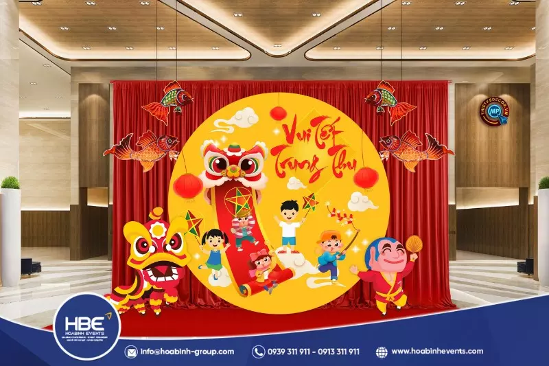 mẫu backdrop Trung Thu đẹp mẫu backdrop Trung Thu đẹp