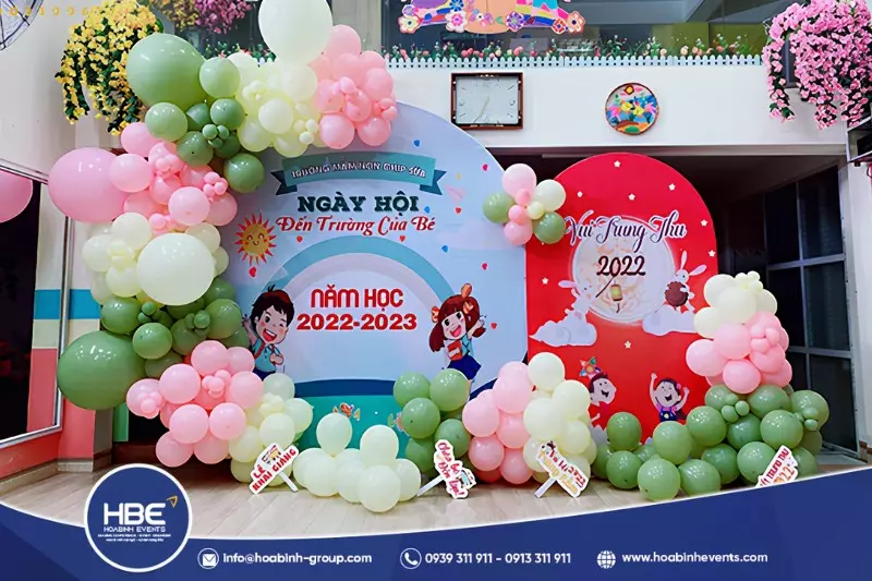 mẫu backdrop Trung Thu đẹp mẫu backdrop Trung Thu đẹp