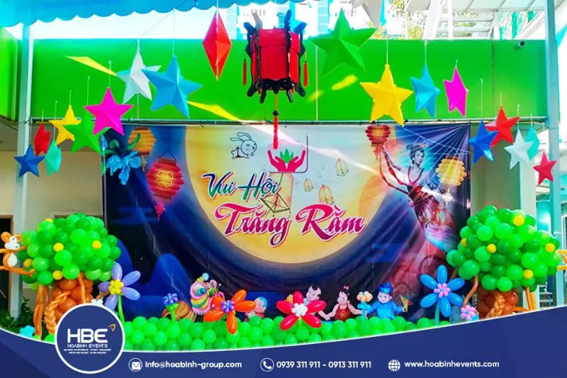 mẫu backdrop Trung Thu đẹp mẫu backdrop Trung Thu đẹp