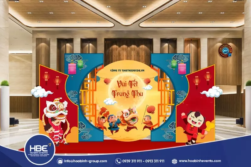 mẫu backdrop Trung Thu đẹp mẫu backdrop Trung Thu đẹp