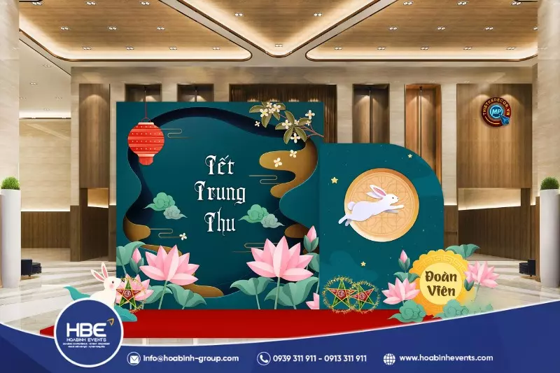 mẫu backdrop Trung Thu đẹp mẫu backdrop Trung Thu đẹp