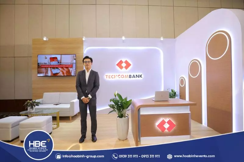 Màn hình LED trong booth gian hàng Màn hình LED trong booth gian hàng