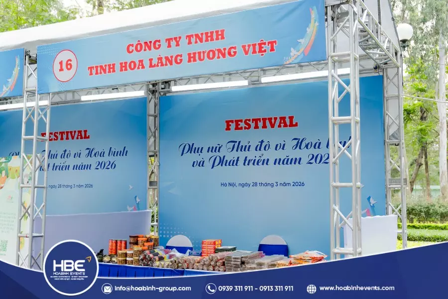 Vai trò của booth quảng cáo đối với sự kiện Vai trò của booth quảng cáo đối với sự kiện