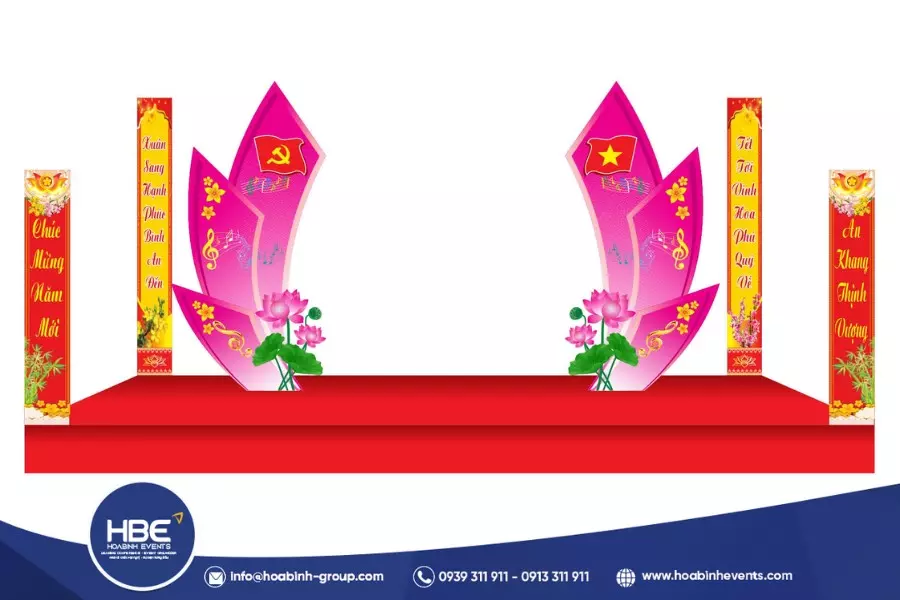 C&aacute;nh g&agrave; s&acirc;n khấu di động