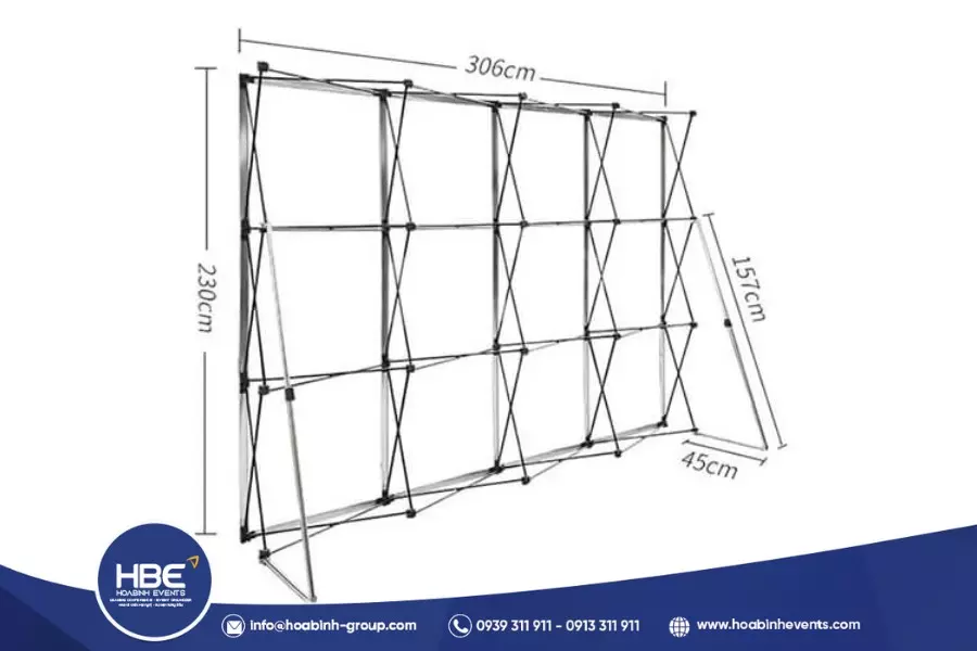 C&aacute;nh g&agrave; bằng khung backdrop hoặc panel