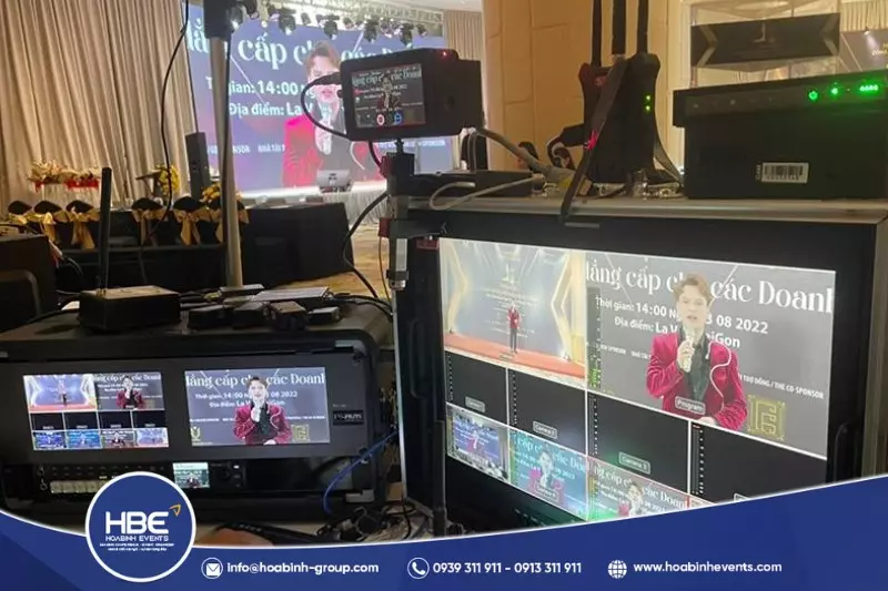 Dịch vụ livestream sự kiện chuyên nghiệp trọn gói