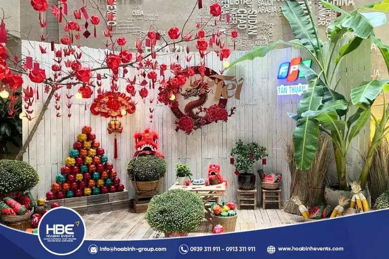 Dịch vụ trang tr&iacute; Tết cho mọi kh&ocirc;ng gian tại H&agrave; Nội