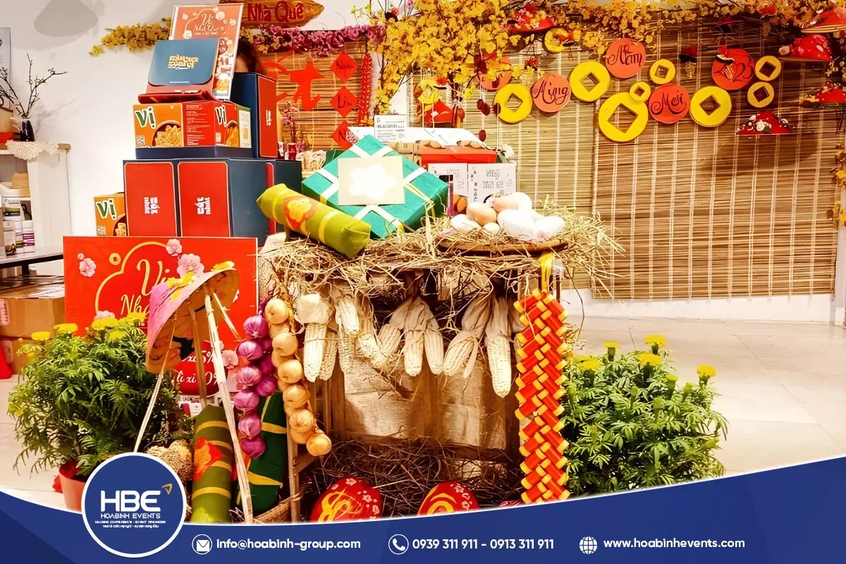 C&aacute;c phong c&aacute;ch thiết kế gian h&agrave;ng hội chợ qu&ecirc;