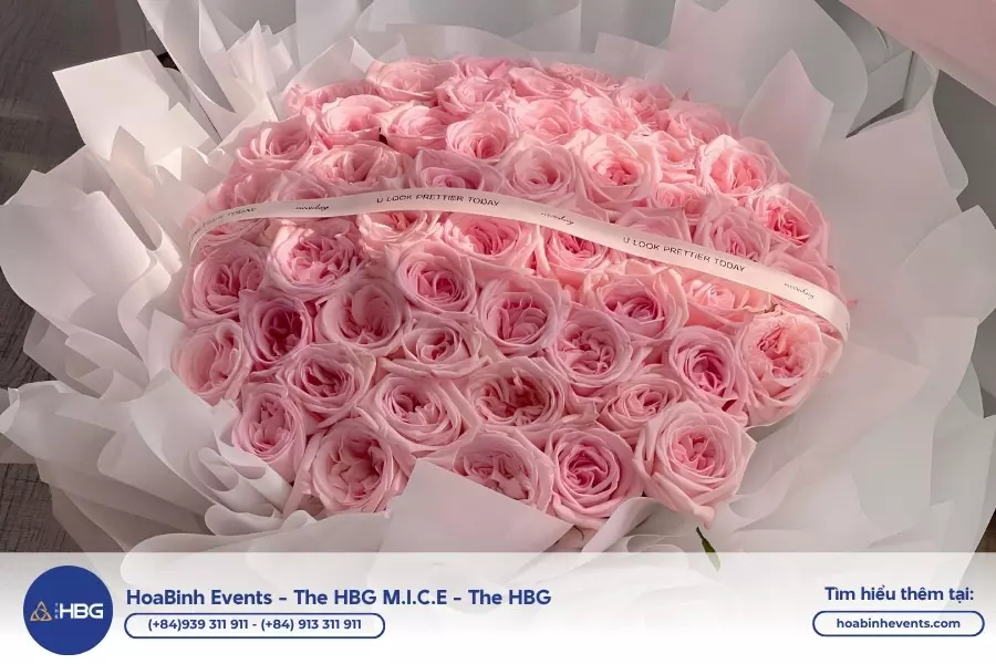 Mẫu hoa 20/10 tặng người y&ecirc;u