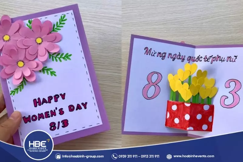 Kế hoạch tổ chức 8/3 tại trường học
