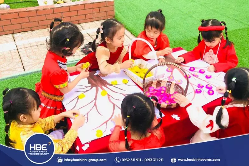 lời dẫn chương trình tết cho trẻ mầm non