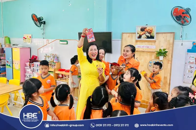 lời dẫn chương trình tết cho trẻ mầm non