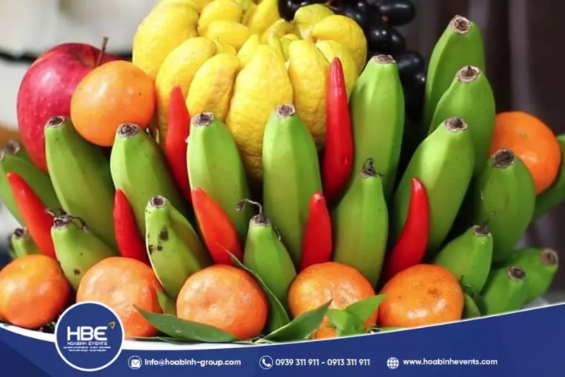 &Yacute; nghĩa của c&aacute;c loại tr&aacute;i c&acirc;y c&uacute;ng lễ khai trương