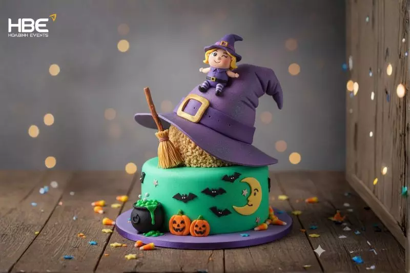 Mẫu b&aacute;nh kem Halloween