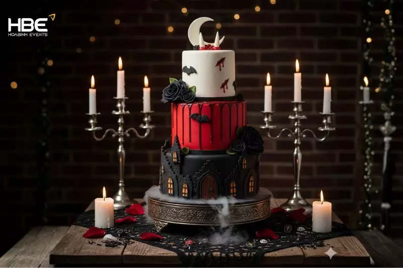 Mẫu b&aacute;nh kem Halloween