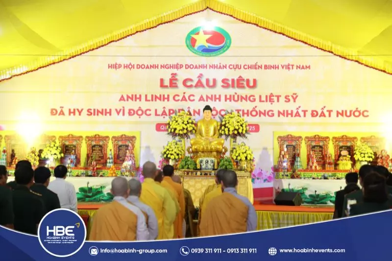 Lễ kỷ niệm ng&agrave;y thương binh liệt sĩ của HoaBinh Events