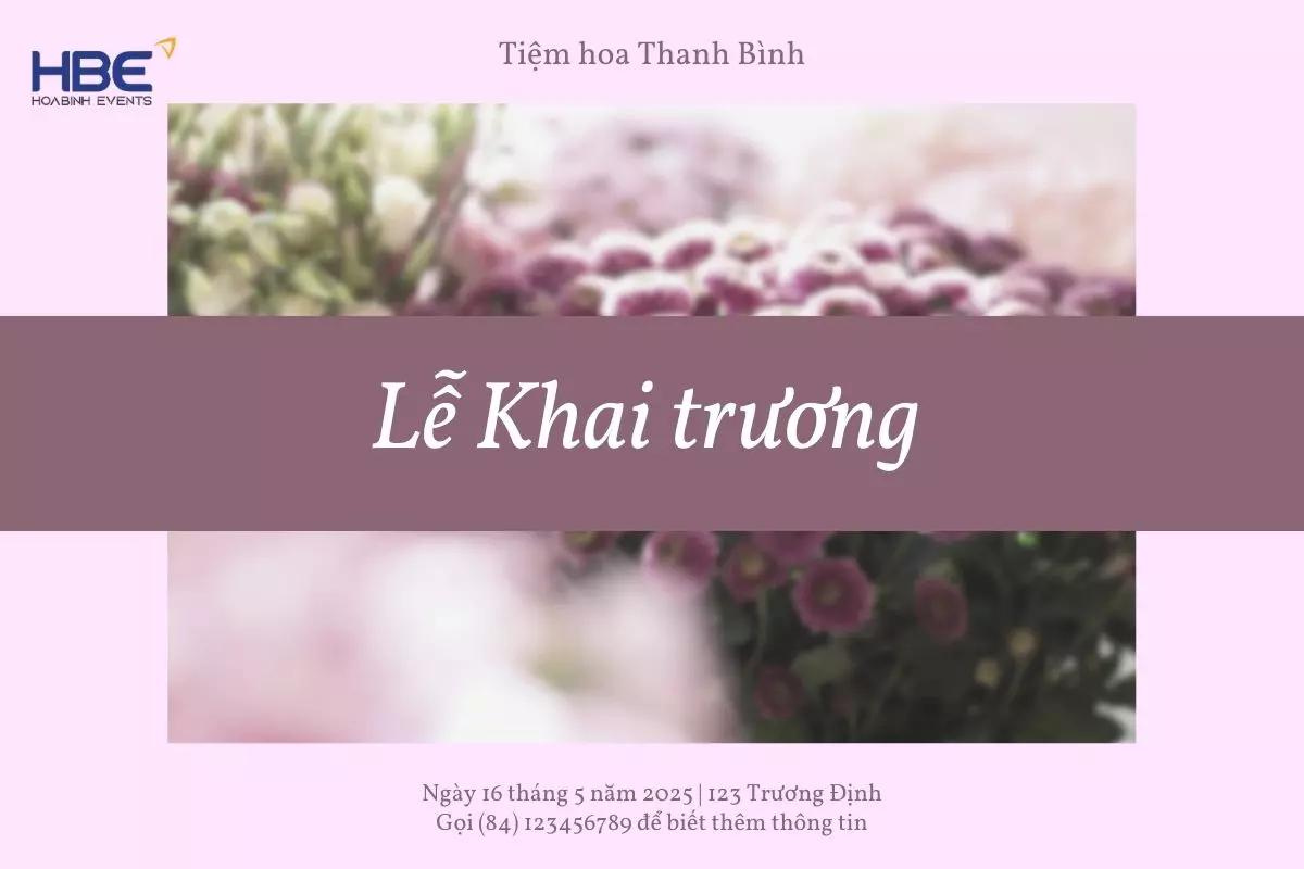 15+ mẫu poster khai trương s&aacute;ng tạo, chuy&ecirc;n nghiệp