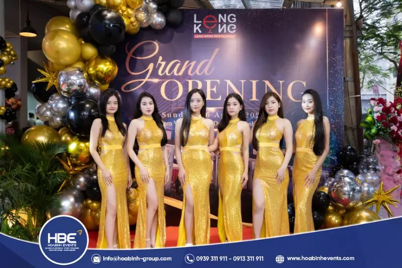 Dịch vụ tổ chức sự kiện khai trương