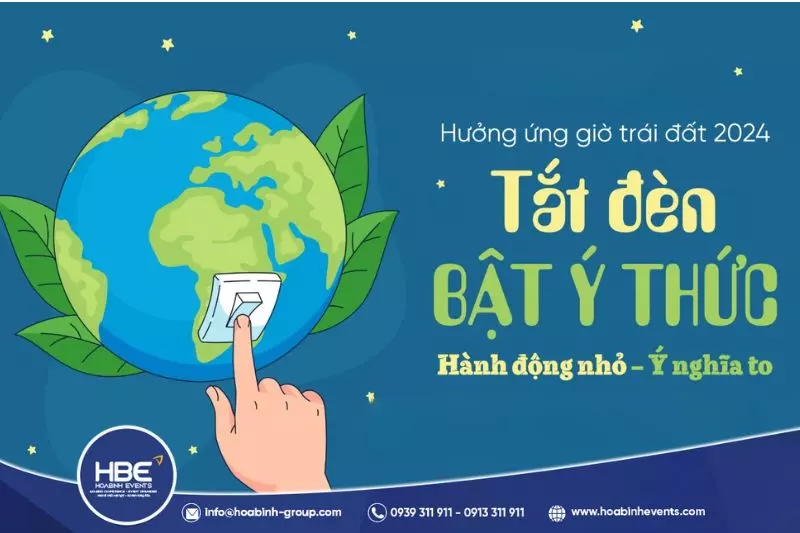 Giờ Trái Đất (thứ 7 cuối cùng của tháng 3)