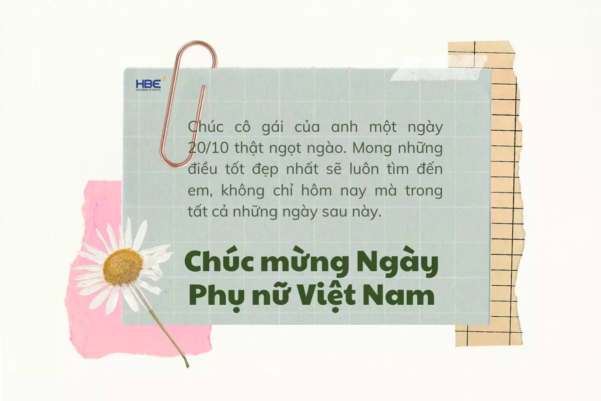 Mẫu thiệp 20/10 tặng vợ v&agrave; người y&ecirc;u