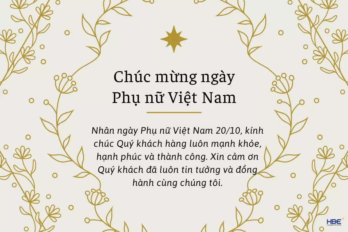 Mẫu thiệp 20/10 tặng kh&aacute;ch h&agrave;ng, đối t&aacute;c