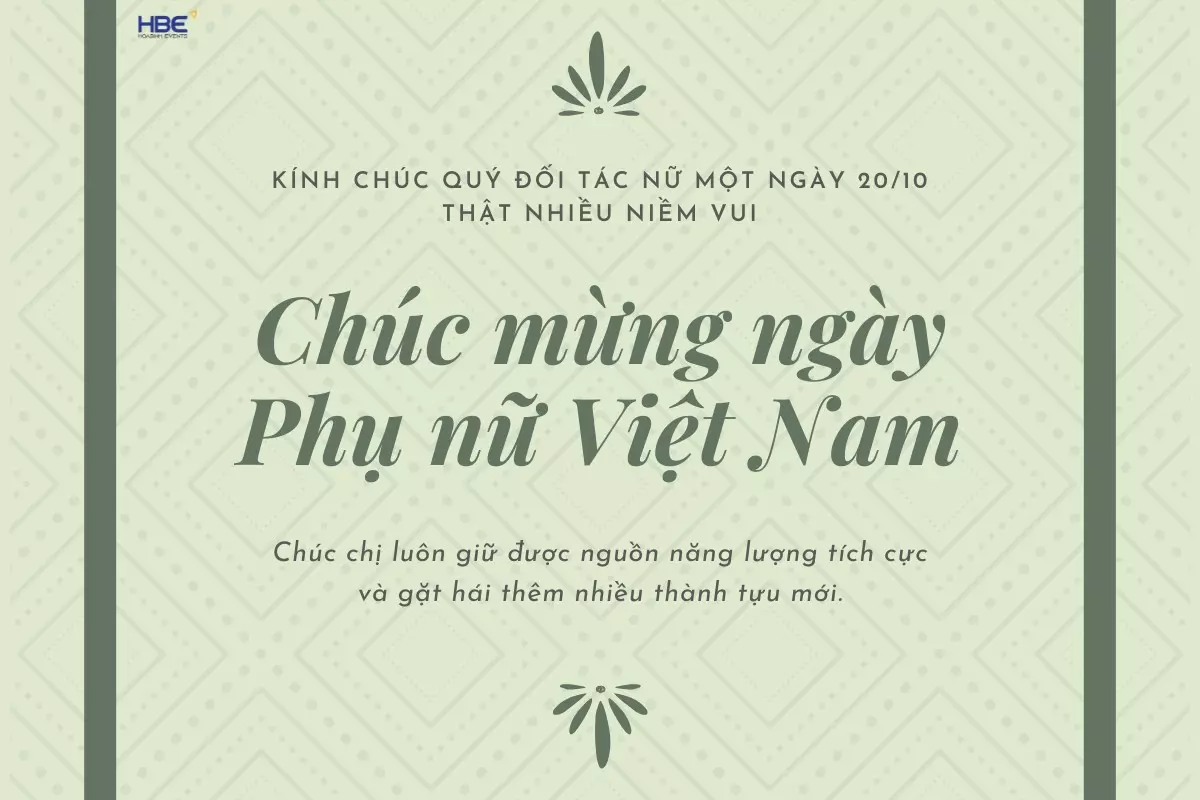 Mẫu thiệp 20/10 tặng kh&aacute;ch h&agrave;ng, đối t&aacute;c