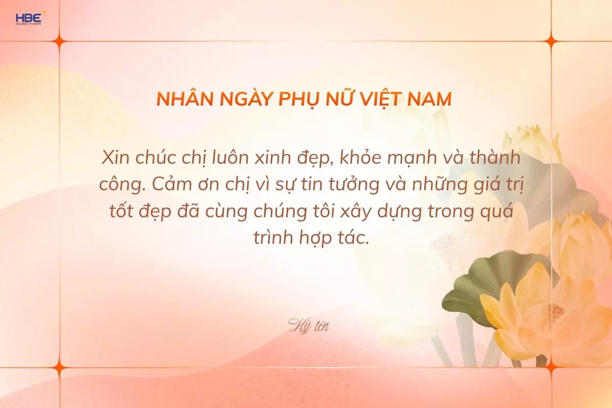 Mẫu thiệp 20/10 tặng kh&aacute;ch h&agrave;ng, đối t&aacute;c