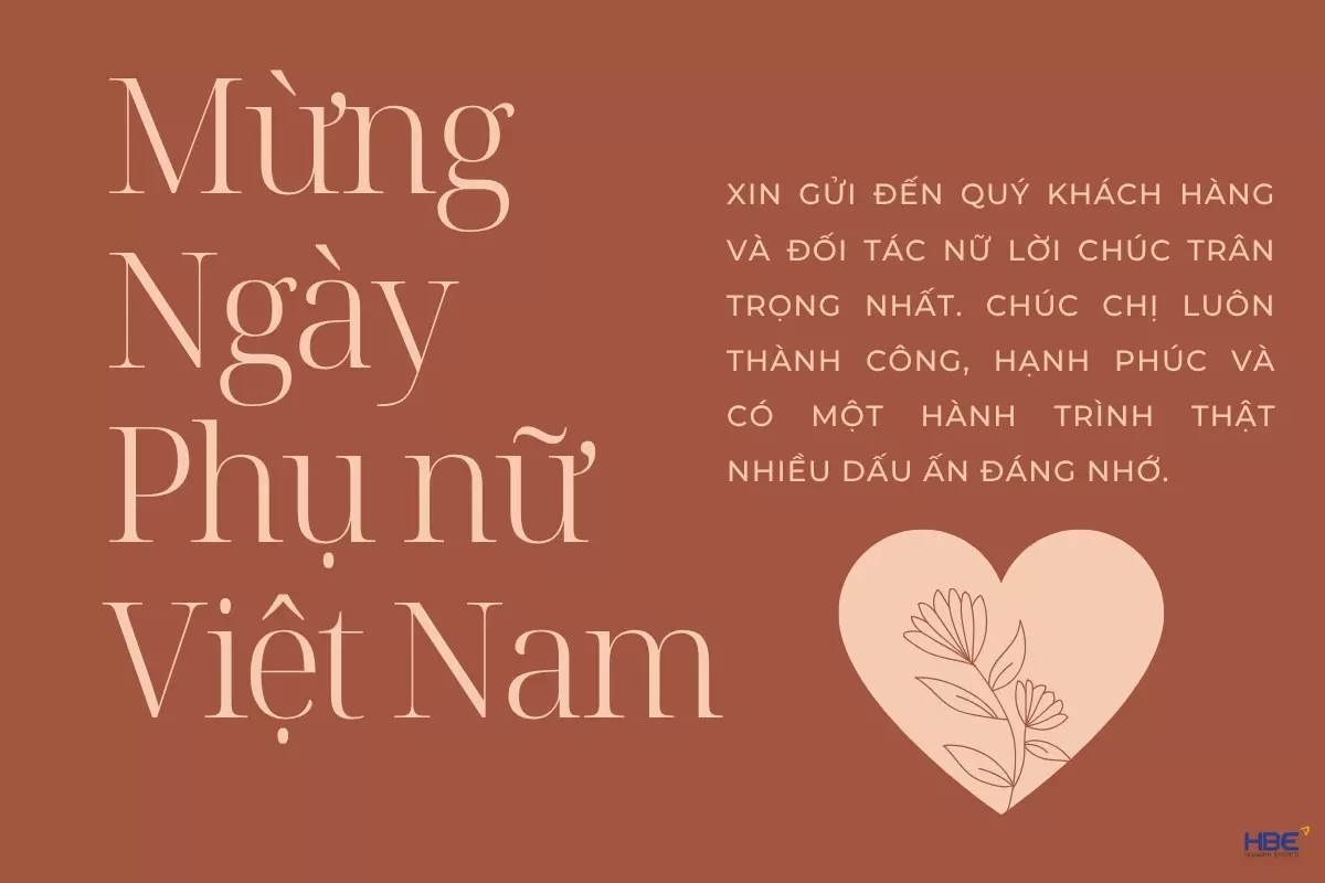 Mẫu thiệp 20/10 tặng kh&aacute;ch h&agrave;ng, đối t&aacute;c