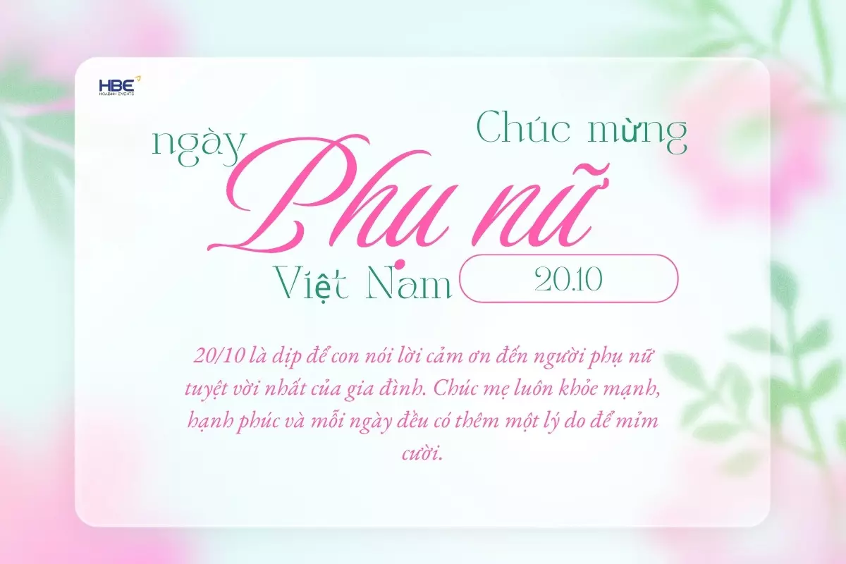 30 mẫu thiệp chúc mừng ngày 20/10 đẹp, ý nghĩa và ấn tượng