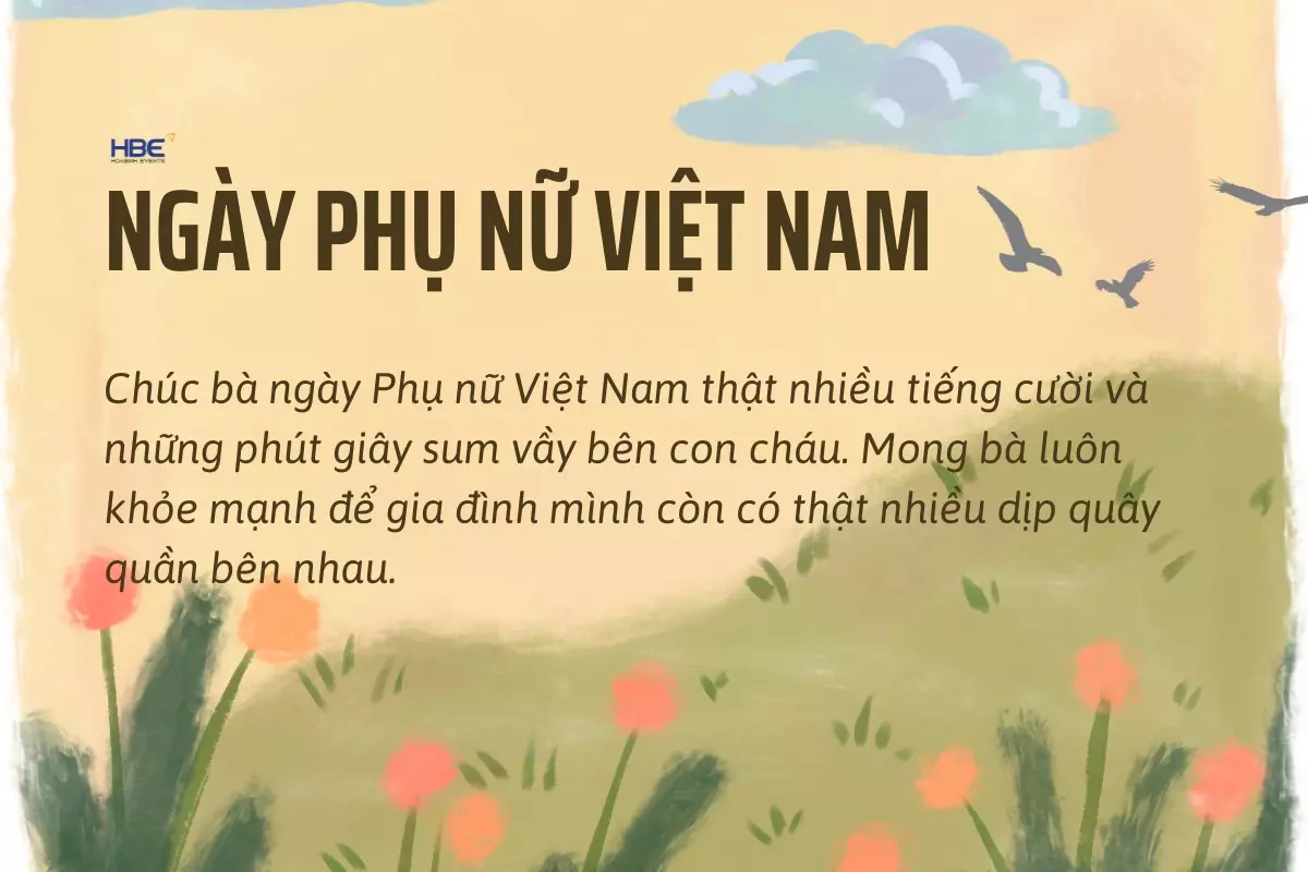 Mẫu thiệp 20/10 tặng mẹ v&agrave; b&agrave;