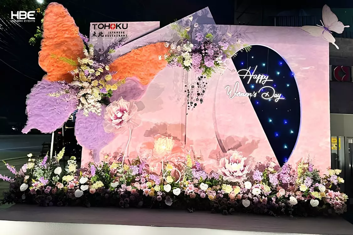 Thiết kế backdrop 20/10 theo concept Thiết kế backdrop 20/10 theo concept