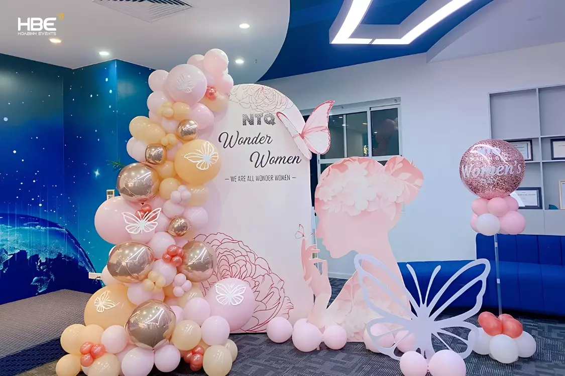 Thiết kế backdrop 20/10 theo concept Thiết kế backdrop 20/10 theo concept