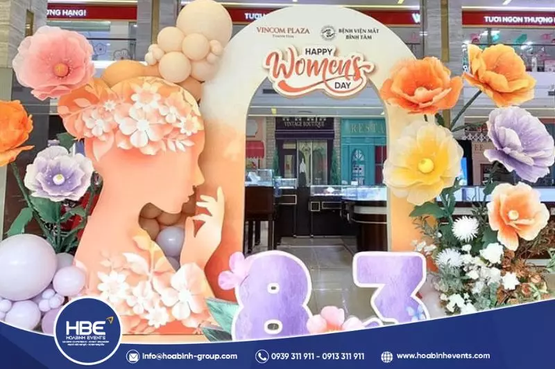 Các ý tưởng trang trí 8/3