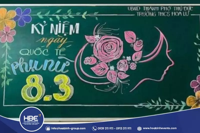 Các ý tưởng trang trí 8/3