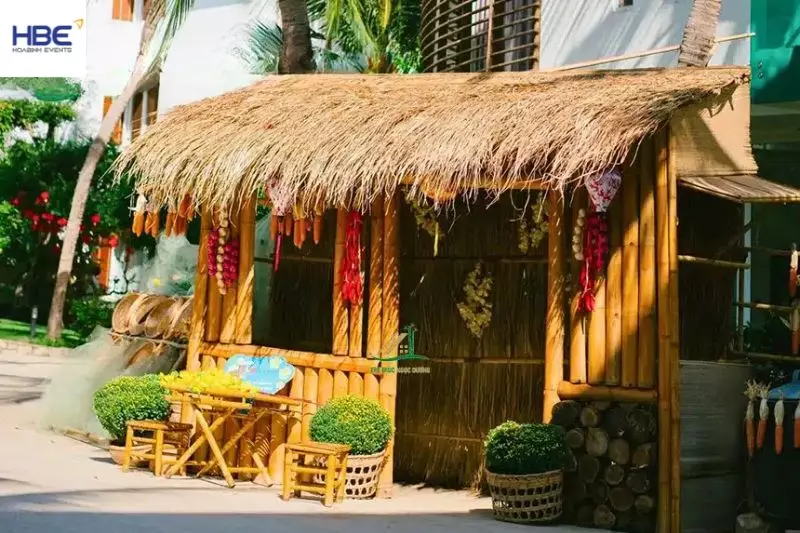 Gian hàng bằng tre trúc tự nhiên tạo không gian mộc mạc nhưng đầy tinh tế tại triển lãm hàng thủ công Gian hàng bằng tre trúc tự nhiên tạo không gian mộc mạc nhưng đầy tinh tế tại triển lãm hàng thủ công