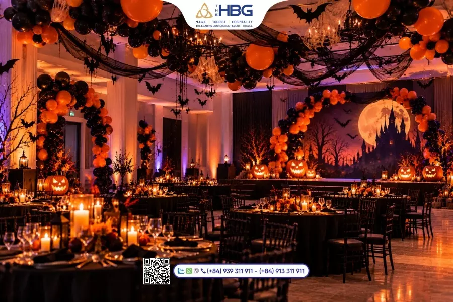 &yacute; tưởng trang tr&iacute; Halloween kinh dị, ma qu&aacute;i
