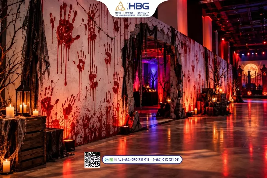 &yacute; tưởng trang tr&iacute; Halloween kinh dị, ma qu&aacute;i
