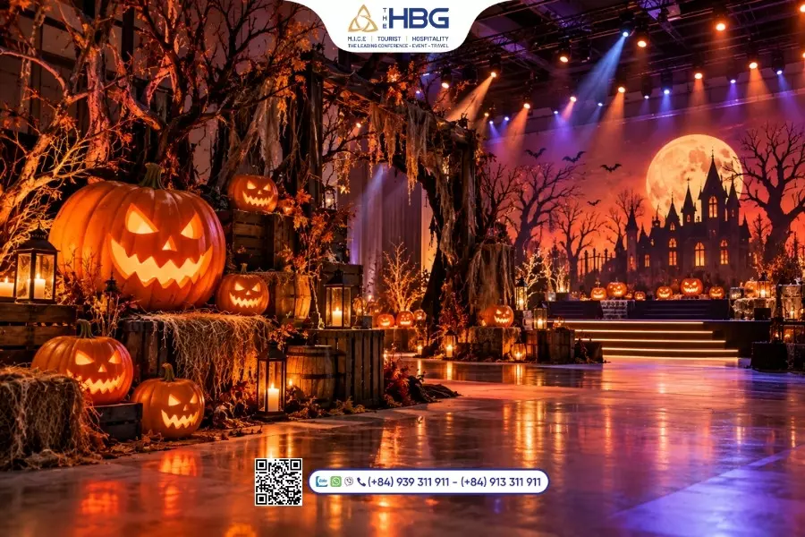 &yacute; tưởng trang tr&iacute; Halloween kinh dị, ma qu&aacute;i