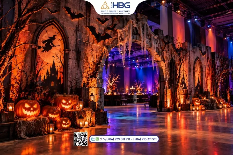 &yacute; tưởng trang tr&iacute; Halloween kinh dị, ma qu&aacute;i