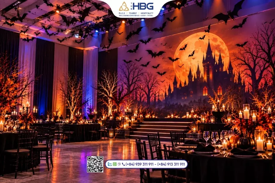 &yacute; tưởng trang tr&iacute; Halloween kinh dị, ma qu&aacute;i