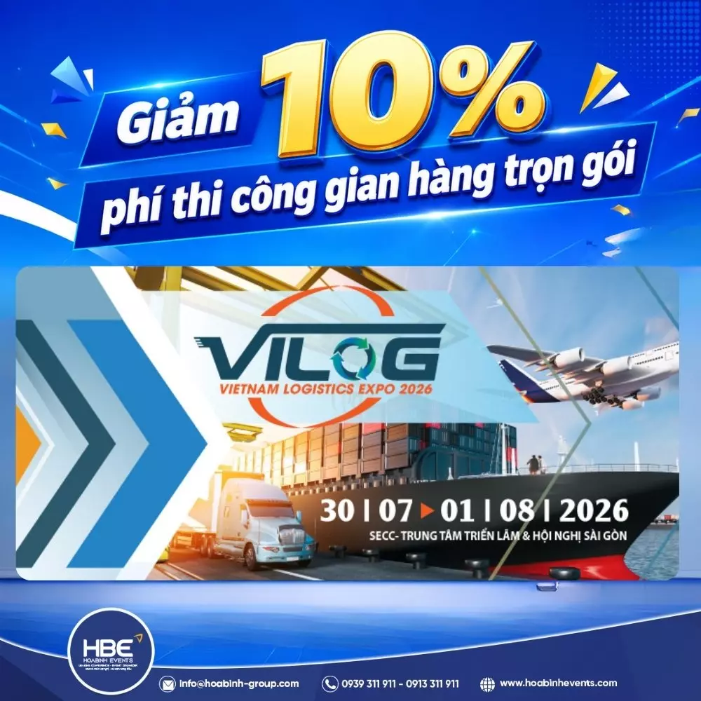 Triển lãm Quốc tế Logistics Việt Nam - VILOG 2026 Triển lãm Quốc tế Logistics Việt Nam - VILOG 2026