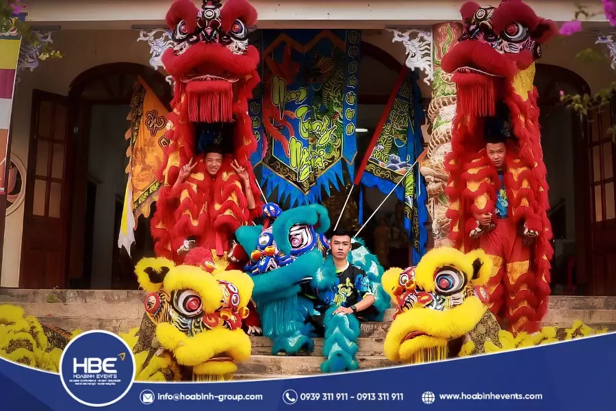 Dịch vụ m&uacute;a l&acirc;n Trung thu chuy&ecirc;n nghiệp tại H&agrave; Nội