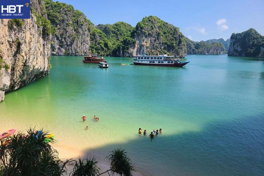 bãi tắm ba trái đào