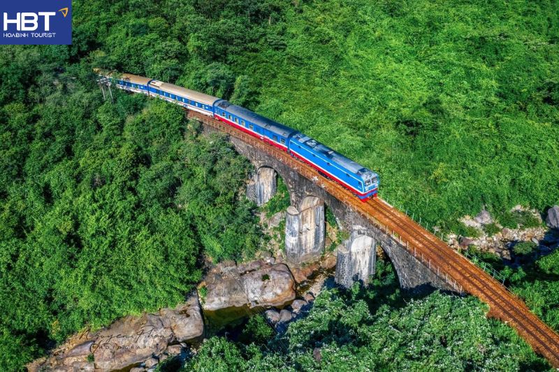 Scenic train journey from Hue to Da Nang along the Hai Van Pass