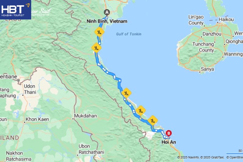 Ninh Binh to Hoi An